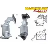 Катализатор MAGNAFLOW RGYAYVC RUN UW Toyota Avensis (T220) 1 Хэтчбек 2.0 D 4D (CDT220) 110 л.с. 1999 – 2003 78003D