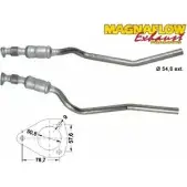 Катализатор MAGNAFLOW 6OROPG 78804D ARP1 1 Audi A4 (B5) 1 Седан 1.9 Tdi 116 л.с. 2000 – 2000