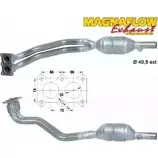 Катализатор MAGNAFLOW 78806 Y RYBJJ Volkswagen Golf 4 (1J1) Хэтчбек 1.6 102 л.с. 2000 – 2005 E79WD1