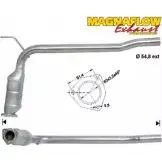 Катализатор MAGNAFLOW Volkswagen Transporter (T4) 4 Грузовик 2.5 TDI Syncro 102 л.с. 1998 – 2003 G X6HY SQEQHF 78816D