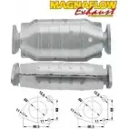 Катализатор MAGNAFLOW OPQ AN2 UOONPHR 83012D Honda Civic 6 (EJ, EK) Хэтчбек 2.0 TDiC 105 л.с. 1998 – 2000