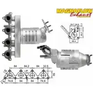 Катализатор MAGNAFLOW H CNTU 83013 3CCCT Honda Civic 6 (MA, MB) Фастбэк 1.5 16V (MB3) 114 л.с. 1997 – 2001