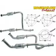 Катализатор MAGNAFLOW 84504 F AZ92 Land Rover Range Rover 2 (P38A) 1994 – 2002 Q1OJZDC