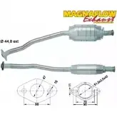 Катализатор MAGNAFLOW 30E3M VE SGS Opel Astra (F) 1 Хэтчбек 1.6 Si (F08) 101 л.с. 1992 – 1994 85808