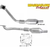 Катализатор MAGNAFLOW Volkswagen Golf 3 (1H5) Универсал 1.9 TDI Syncro 90 л.с. 1995 – 1999 87047D FIHKDVO 2N KOX8K