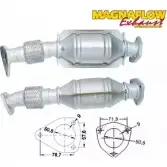 Катализатор MAGNAFLOW W 6A7QWZ 9AOH29 88820D Audi A4 (B5) 1 Универсал 1.9 Tdi 90 л.с. 1996 – 2001