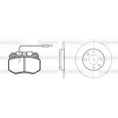 Комплект тормозов, дисковый тормозной механизм WOKING RSA807030 0 2740280 8CW1JZT 80703.00