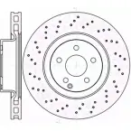 Тормозной диск WOKING H5SXP DSA610321 0 2740924 D61032.10