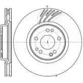 Тормозной диск WOKING Mercedes E-Class (W124) 1 Седан 6.0 E 60 AMG (1236) 381 л.с. 1994 – 1995 D61152.10 AOKGI DSA61 15210