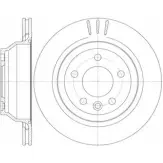 Тормозной диск WOKING DSA611 6010 ONPTWT1 D61160.10 Volkswagen Caravelle (T5, 7H) 5 Автобус 3.2 V6 235 л.с.