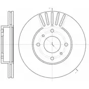 Тормозной диск WOKING D6179.10 DSA61 7910 KRRGYT Nissan Primera (P11) 2 Седан 2.0 16V 140 л.с. 1999 – 2001