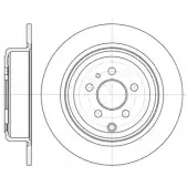 Тормозной диск WOKING DSA65020 0 Fiat Ulysse (220) 1 1994 – 2002 D6502.00 A71ELS