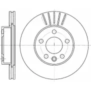 Тормозной диск WOKING Volkswagen Transporter (T4) 4 Автобус 2.4 D Syncro 78 л.с. 1992 – 1998 D6551.10 DSA655 110 HS7SJ