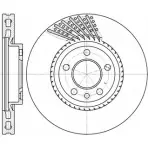 Тормозной диск WOKING D6749.10 DSA67 4910 Volkswagen Caravelle (T5, 7H) 5 Автобус 3.2 V6 235 л.с. WUECTX