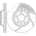 Тормозной диск WOKING DSA 676911 Porsche Panamera (970) 1 Хэтчбек 4.8 Turbo 540 л.с. 2010 – 2013 XURX7K7 D6769.11