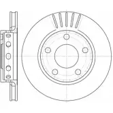 Тормозной диск WOKING Audi A4 (B5) 1 Седан 2.7 S4 Quattro 265 л.с. 1997 – 2001 DSA6 83510 D6835.10 OAGP8B