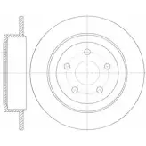 Тормозной диск WOKING DSA6902 00 X0YOVI Chrysler Sebring 2 (JR) Кабриолет 2.0 141 л.с. 2001 – 2007 D6902.00