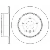 Тормозной диск WOKING DSA69140 0 D6914.00 Toyota Land Cruiser (J80) 6 Внедорожник 4.0 (FJ80) 156 л.с. 1990 – 1992 6CQBPL