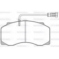 Тормозные колодки, дисковые, комплект WOKING 29092 29 077 JSA 7613.40 2742438