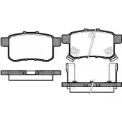 Тормозные колодки, дисковые, комплект WOKING P12323.02 24 435 D1336-8447 2743146