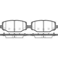 Тормозные колодки, дисковые, комплект WOKING PSA1583304 P15833.04 D15 96-8811 2743577