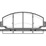 Тормозные колодки, дисковые, комплект WOKING D827-7 699 P6643.00 PSA664300 2744515