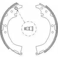 Тормозные колодки, комплект WOKING A3148H Z4085.00 ZSA408 500 2745227