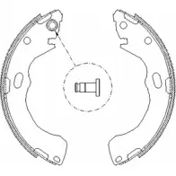 Тормозные колодки, комплект WOKING 2745306 Z4146.00 ZSA4146 00 L78J2K