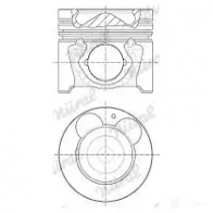 Поршень NURAL J2AC Y Hyundai Accent (MC) 3 Хэтчбек 1.5 CRDi GLS 110 л.с. 2005 – 2010 87-849000-00