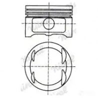 Поршень NURAL I BG8S 4044197077120 Mercedes C-Class (W202) 1 Седан 2.2 C 220 (2022) 150 л.с. 1993 – 2000 87-287507-40