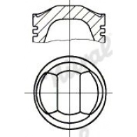 Поршень NURAL 1440552680 87-110200-40DP F2UZK 8