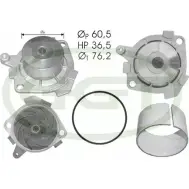 Водяной насос, помпа GGT T DXQJ PA11045 HZ92H Fiat Ducato (230) 1 Автобус 1.9 TD Combinato 80 л.с. 1994 – 2002