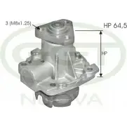 Водяной насос, помпа GGT SANCQV 2753604 PA12462 A4XB PZ0