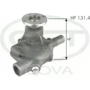 Водяной насос, помпа GGT 0U43I Nissan Sentra (B15) 5 Седан 1.8 126 л.с. 2000 – 2006 6AE83 3Y PA12467