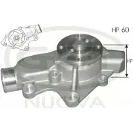 Водяной насос, помпа GGT 2753793 U5Q8MZI PA12683 L H37I