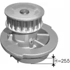 Водяной насос, помпа GGT PFQVHH8 O MZ03 2753852 PA12748