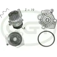 Водяной насос, помпа GGT PA12757 R00JHKC Skoda Citigo 2 VSGZ0