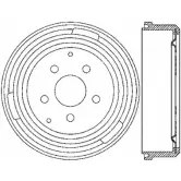Тормозной барабан OPEN PARTS ESOE BPC BAD9011.20 9NHZH 2768257