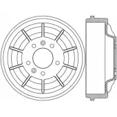 Тормозной барабан OPEN PARTS BAD9079.10 KT5 K98 Citroen Jumpy 2 (VF7) 2007 – 2016 3J351