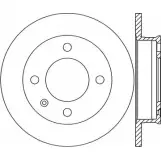 Тормозной диск OPEN PARTS C3765 BDA1157.10 BDR1157 .10 2768376