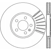 Тормозной диск OPEN PARTS ET069TG BDA1591.20 2768447 FR 3RL