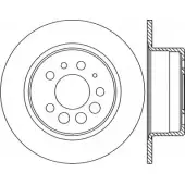 Тормозной диск OPEN PARTS BDA1597.10 IT50O8I 9ZF 2DG 2768450