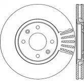 Тормозной диск OPEN PARTS VTS9ZM Peugeot 406 1 (8C) Купе BDA1715.20 B1757 BV