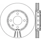 Тормозной диск OPEN PARTS T9JFWPB 2768549 BDR1905 .20 BDA1905.20