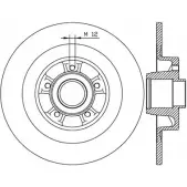 Тормозной диск OPEN PARTS BDR196 2.10 Renault Espace (JK0) 4 Минивэн 2.0 (JK0A. JK1D. JK0N) 170 л.с. 2005 – 2025 XLKRBSC BDA1962.10