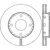 Тормозной диск OPEN PARTS BDA2055.20 Q1IFWI MQ KH11N 2768598