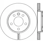 Тормозной диск OPEN PARTS 9VK 57 Volkswagen Caravelle (T5, 7H) 5 Автобус 2.0 BiTDI 180 л.с. MVQ6D9W BDA2062.20