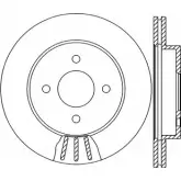 Тормозной диск OPEN PARTS BDA2131.20 MZSETM J LJ3T07 2768615