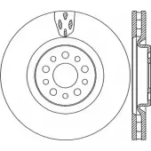 Тормозной диск OPEN PARTS B DR2191.20 DZ681RR 2768650 BDA2191.20