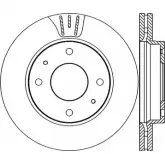 Тормозной диск OPEN PARTS BDA2203.20 2768652 IBWGBX 7V48Z T